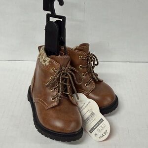 Brown Kids Boots